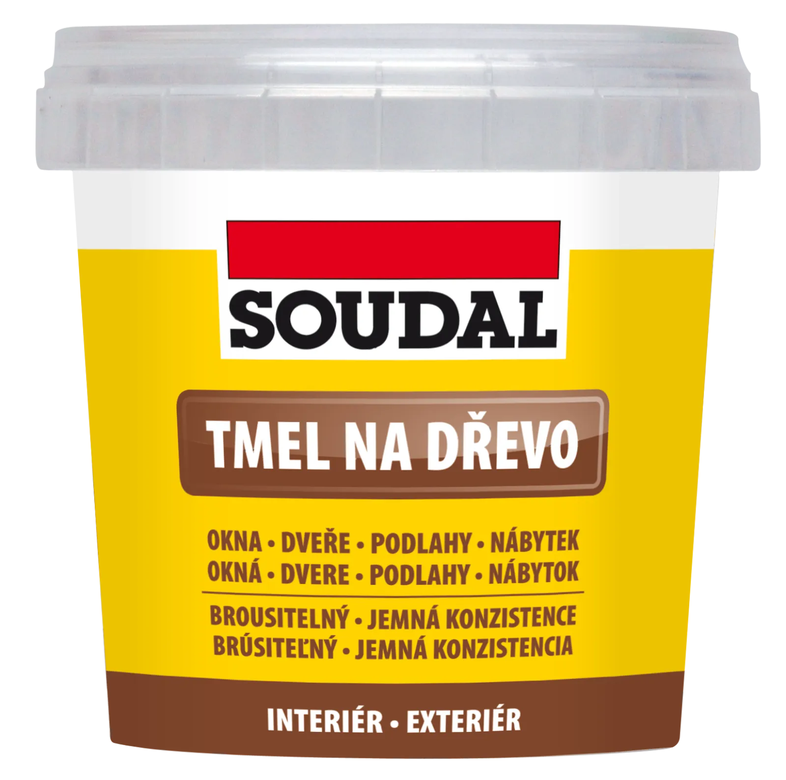 SOUDAL Tmel na drevo, teak, 250g