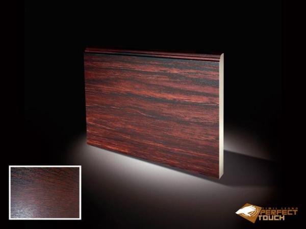 Sendvičový PU panel pre garážové brány  | hladký panel | mahagón