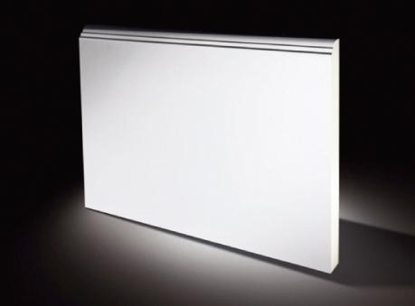 Sendvičový PU panel pre garážové brány  | hladký panel | biela (RAL 9016)