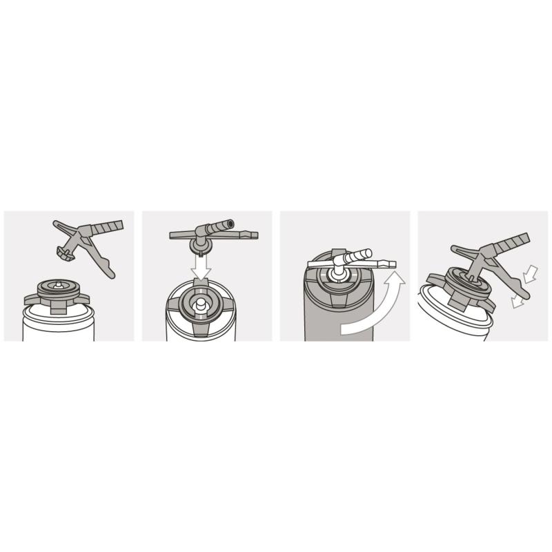 illbruck AA210 - kónická trubička pre PUR peny illbruck 2