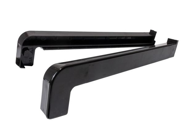 Plastové krytky pre vonkajšie parapety | Hnedá (RAL 8019)