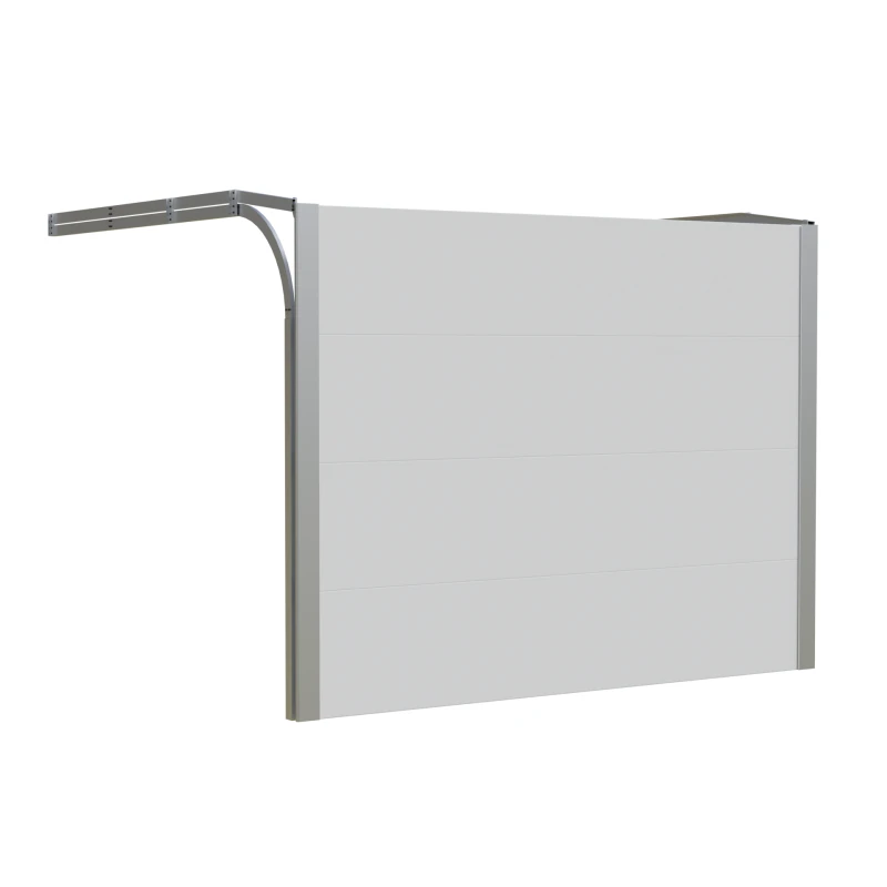 Typizovaná sekčná garážová brána ETILA SILENT | 2750x2275mm | biela - RAL 9016